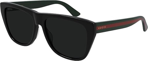 Gucci Men’s Sunglasses GG0926S 001 Black Plastic Square Grey Lens | ABCGlasses.com