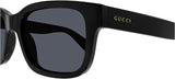 Gucci GG1583S 001 Black Men’s Sunglasses 56mm | ABCGlasses.com