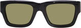 Gucci GG1668S 003 Black Red Green Men’s Sunglasses | ABCGlasses.com