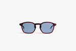 Movitra Sunglasses | INCEPTUS 02 Crystal Burgundy with Light azure Lenses