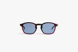 Movitra Sunglasses | INCEPTUS 02 Crystal Burgundy with Light azure Lenses