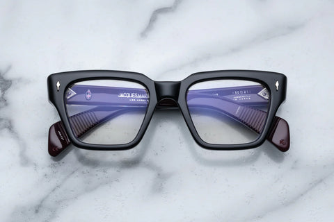 Jacques Marie Mage Ichikawa Bloodstone Designer Eyeglasses | ABCGlasses.com