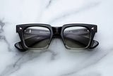 Jacques Marie Mage Quentin Black Fade Designer Sunglasses | ABCGlasses.com