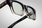 Jacques Marie Mage Quentin Black Fade Exclusive Sunglasses | ABCGlasses.com