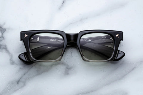 Jacques Marie Mage Quentin Black Fade Designer Sunglasses | ABCGlasses.com