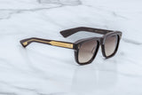 JMM Yves Epoxy II Ganache Designer Sunglasses | ABCGlasses.com