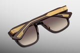 Jacques Marie Mage Luxury Sunglasses Yves Epoxy II Ganache | ABCGlasses.com