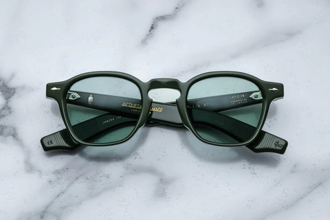 Jacques Marie Mage Zephirin 47 Evergreen Designer Sunglasses | ABCGlasses.com
