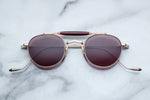Jacques Marie Mage Dasan Champagne Sunglasses | ABCGlasses.com