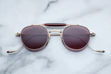 Jacques Marie Mage Dasan Champagne Sunglasses | ABCGlasses.com