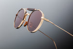 Jacques Marie Mage Dasan Champagne Fashion Sunglasses | ABCGlasses.com