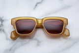 Jacques Marie Mage Fellini Honey Sunglasses | ABCGlasses.com