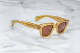 Jacques Marie Mage Fellini Honey Designer Sunglasses | ABCGlasses.com