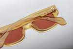 Jacques Marie Mage Fellini Honey Fashion Sunglasses | ABCGlasses.com