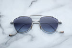 Jacques Marie Mage Flynn Silver Sunglasses | ABCGlasses.com