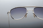 Jacques Marie Mage Flynn Silver Designer Sunglasses | ABCGlasses.com
