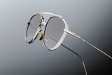 Jacques Marie Mage Flynn Silver Luxury Sunglasses | ABCGlasses.com