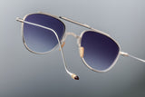 Jacques Marie Mage Flynn Silver Premium Sunglasses | ABCGlasses.com
