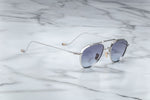 Jacques Marie Mage Flynn Silver Exclusive Sunglasses | ABCGlasses.com
