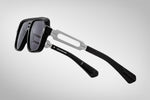 Jacques Marie Mage Fugue Black Modern Sunglasses | ABCGlasses.com