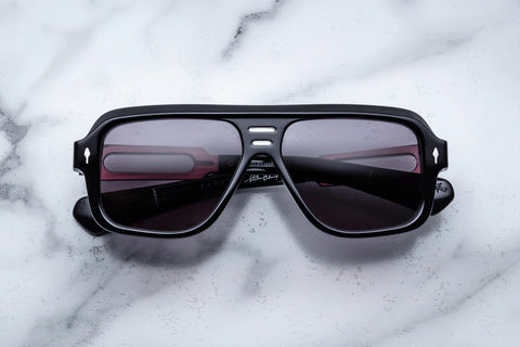 Jacques Marie Mage Fugue Black Designer Sunglasses | ABCGlasses.com