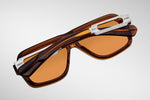Jacques Marie Mage Fugue Hickory Modern Sunglasses | ABCGlasses.com