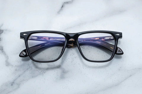 Jacques Marie Mage Mantua Noir Designer Eyeglasses | ABCGlasses.com