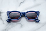 Jacques Marie Mage Whiskeyclone Lapis Sunglasses | ABCGlasses.com