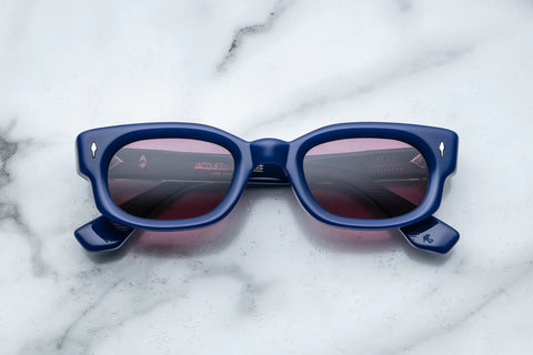 Jacques Marie Mage Whiskeyclone Lapis Sunglasses | ABCGlasses.com