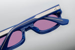 Jacques Marie Mage Whiskeyclone Lapis Premium Sunglasses | ABCGlasses.com