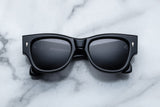 Jacques Marie Mage Chelsea Black Sunglasses - Luxury Handmade Designer Eyewear | ABCGlasses.com