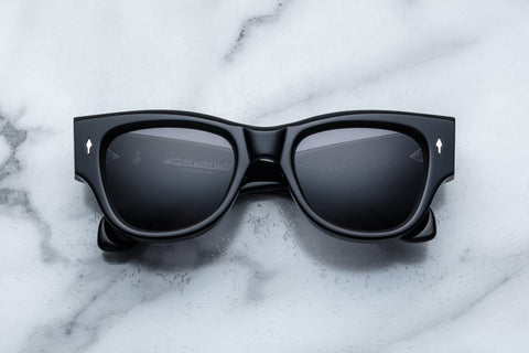 Jacques Marie Mage Chelsea Black Sunglasses - Luxury Handmade Designer Eyewear | ABCGlasses.com