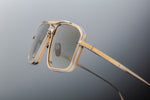 Luxury Jacques Marie Mage Earl Silver Sunglasses for Men and Women | ABCGlasses.com