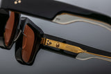 Jacques Marie Mage Enzo Beluga Sunglasses - Exclusive Collectors Eyewear in Beluga Finish | ABCGlasses.com