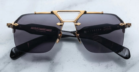 Jacques Marie Mage Sunglasses - Silverton Gold Luxury Designer Eyewear | ABCGlasses.com