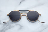 Jacques Marie Mage Dasan Gold Sunglasses | ABCGlasses.com
