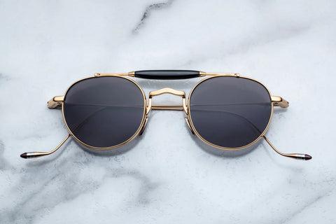 Jacques Marie Mage Dasan Gold Sunglasses | ABCGlasses.com