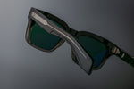 Jacques Marie Mage Torino Black Fade 2 Sunglasses - Bold Retro Square Frames | ABCGlasses.com