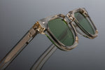 Jacques Marie Mage Vendome Beige Sunglasses - Bold Square Frame Designer Shades | ABCGlasses.com