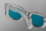Jacques Marie Mage Whiskeyclone Clear Sunglasses - High-End Designer Eyewear | ABCGlasses.com