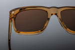 Jacques Marie Mage Yves Ocre Sunglasses - Luxury Square Acetate Eyewear | ABCGlasses.com