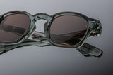 Jacques Marie Mage Zephirin (44) Juniper Sunglasses - Luxury Square Green Eyewear | ABCGlasses.com
