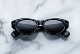 Jacques Marie Mage KRASNER Black Cat-Eye Acetate Sunglasses 50mm