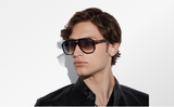 Full rim Tom Ford pilot sunglasses