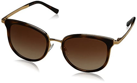 Michael Kors Women Sunglasses - Dark Tortoise Gold Frame with Brown Gradient Lenses 54MM | ABCGlasses.com