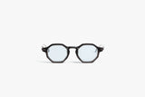 Movitra Climax 04 Crystal Black Light Blue Lens Designer Sunglasses | ABCGlasses.com