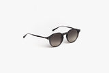 Movitra INCEPTUS 03 Crystal Black Designer Sunglasses Grey Lenses | ABCGlasses.com