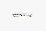 Movitra Tectum 01 Polished Light Gun Mirror Silver Lens Designer Sunglasses | ABCGlasses.com