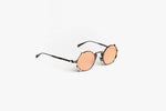 Movitra Tectum 01 Rose Gold with Violet Lenses Luxury Sunglasses | ABCGlasses.com