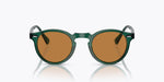 Oliver Peoples Gregory Peck Sun OV5217S 176353 47-23 Classic Round Sunglasses | ABCGlasses.com